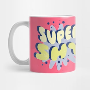 Newjeans New Jeans super shy typography kpop | Morcaworks Mug